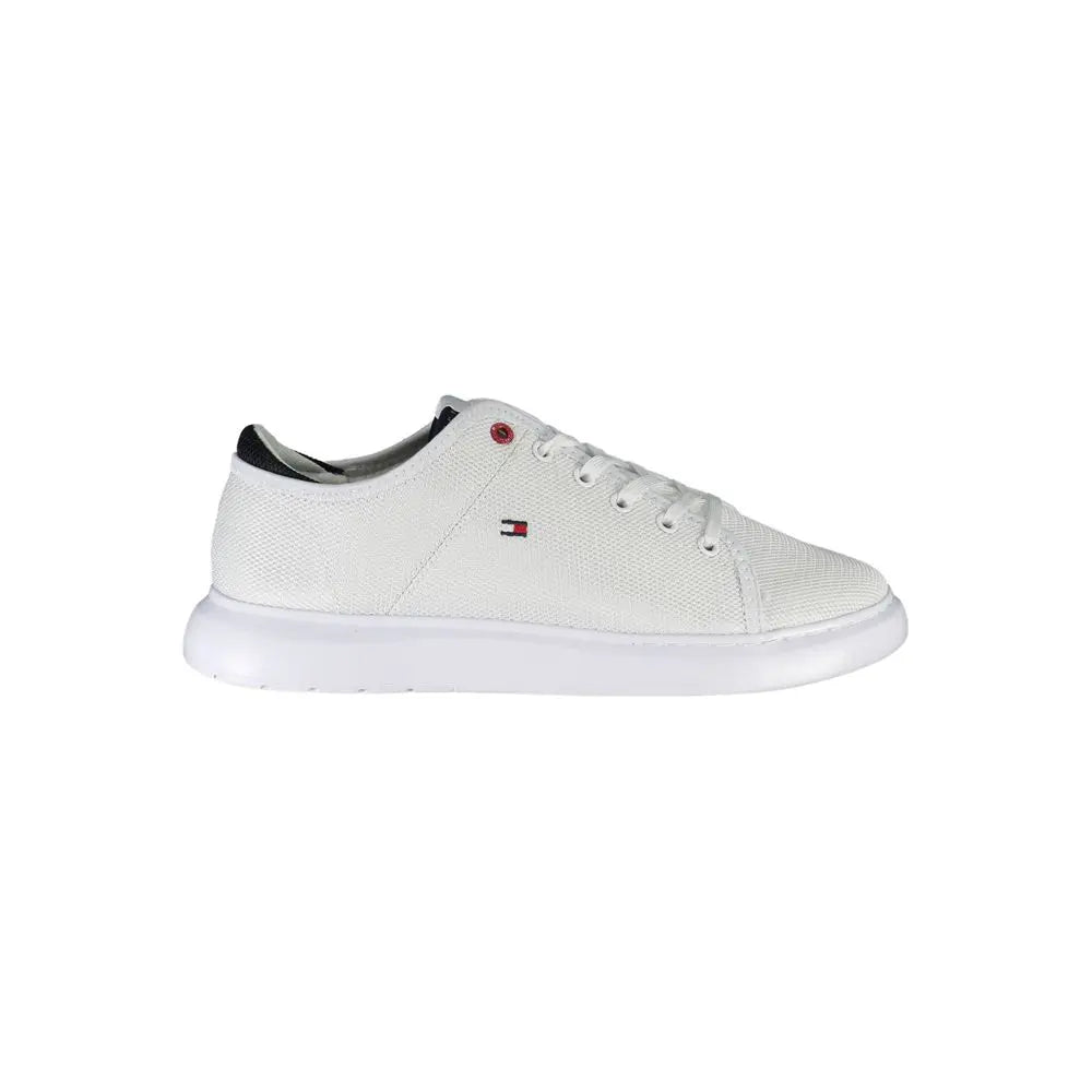 Tommy Hilfiger Sneaker aus weißem Polyester Tommy Hilfiger