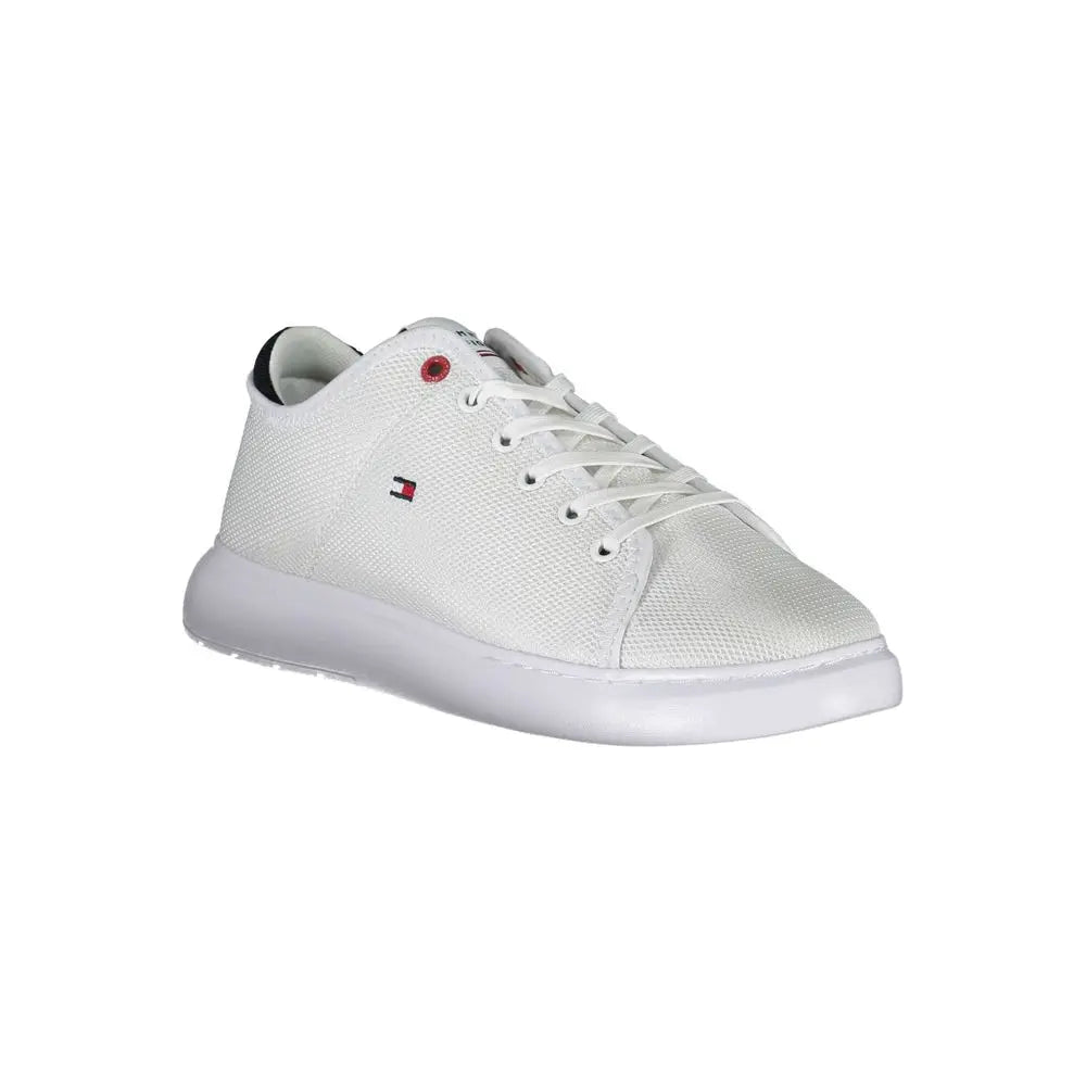 Tommy Hilfiger Sneaker aus weißem Polyester Tommy Hilfiger