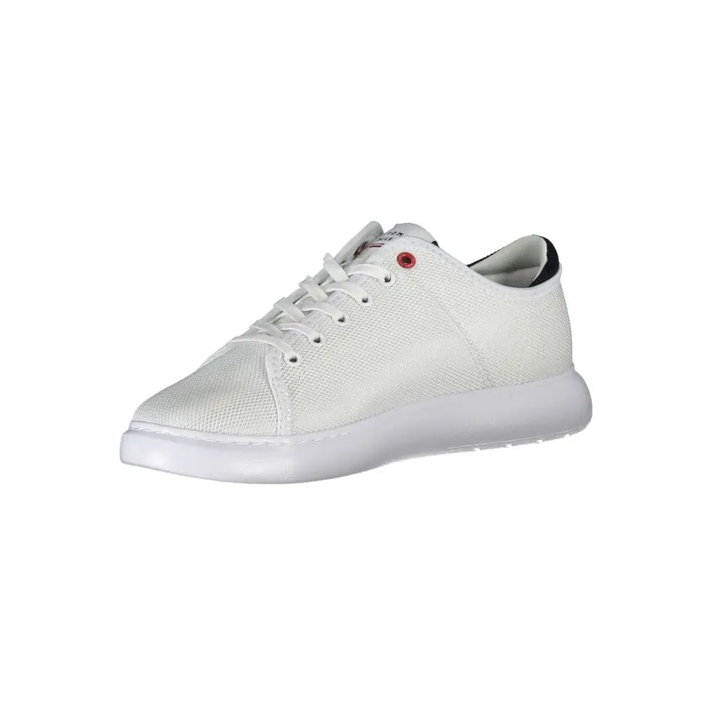 Tommy Hilfiger Sneaker aus weißem Polyester Tommy Hilfiger