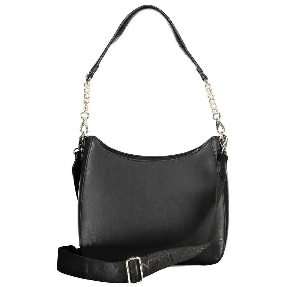 Mario Valentino Schwarze Polyethylen-Handtasche Mario Valentino