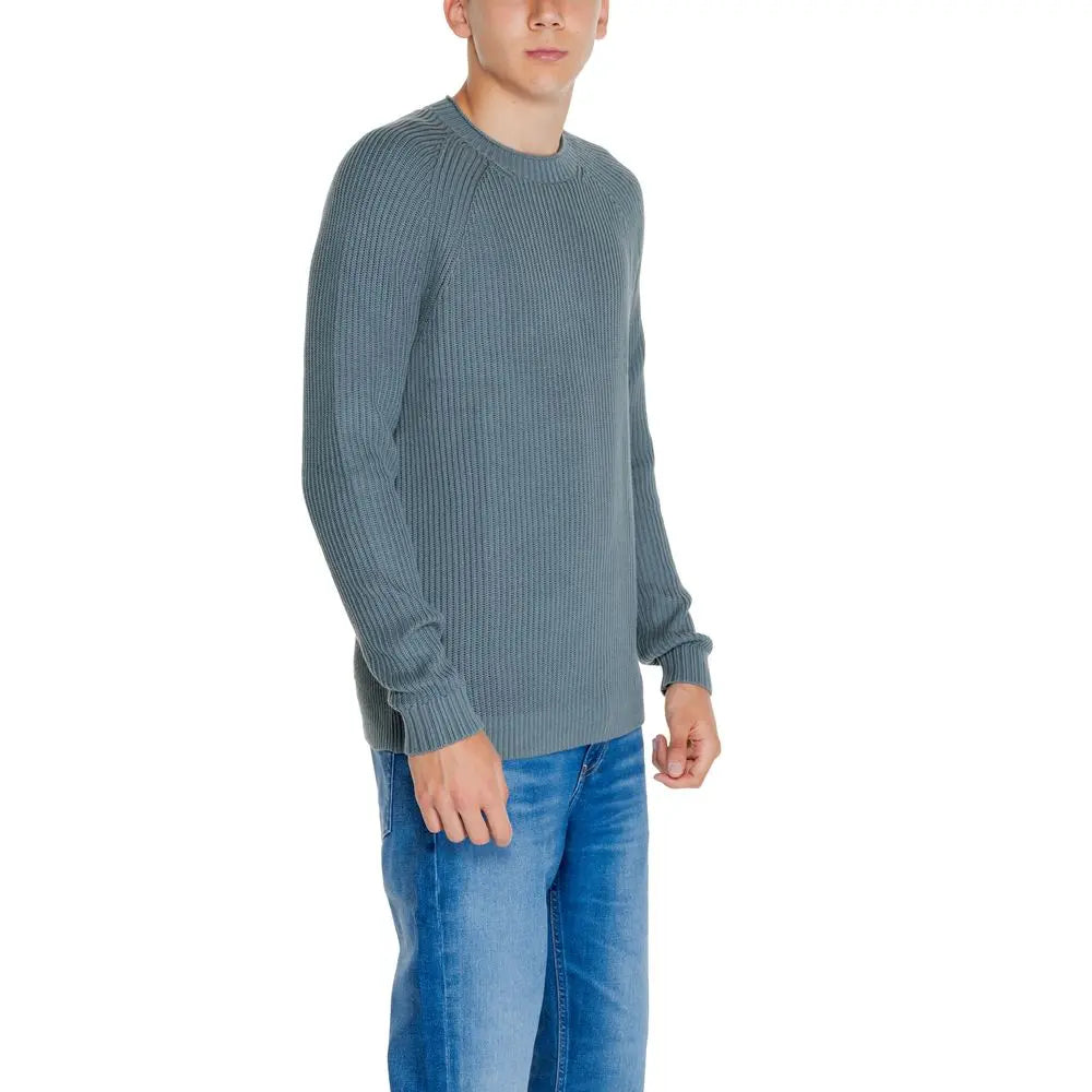 Calvin Klein Jeans Grüner Pullover aus Bio-Baumwolle Calvin Klein Jeans