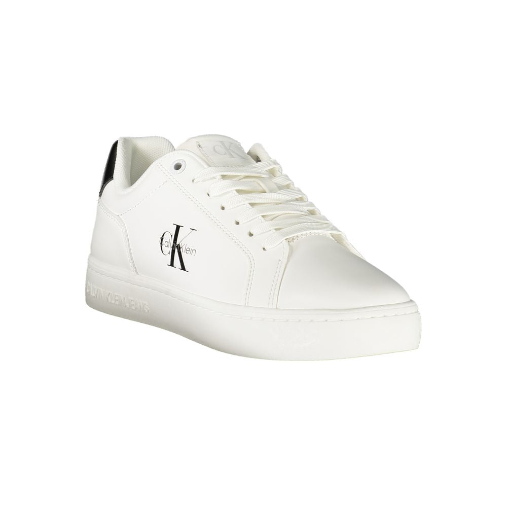 Calvin Klein Weißes Leder Damen Sneaker