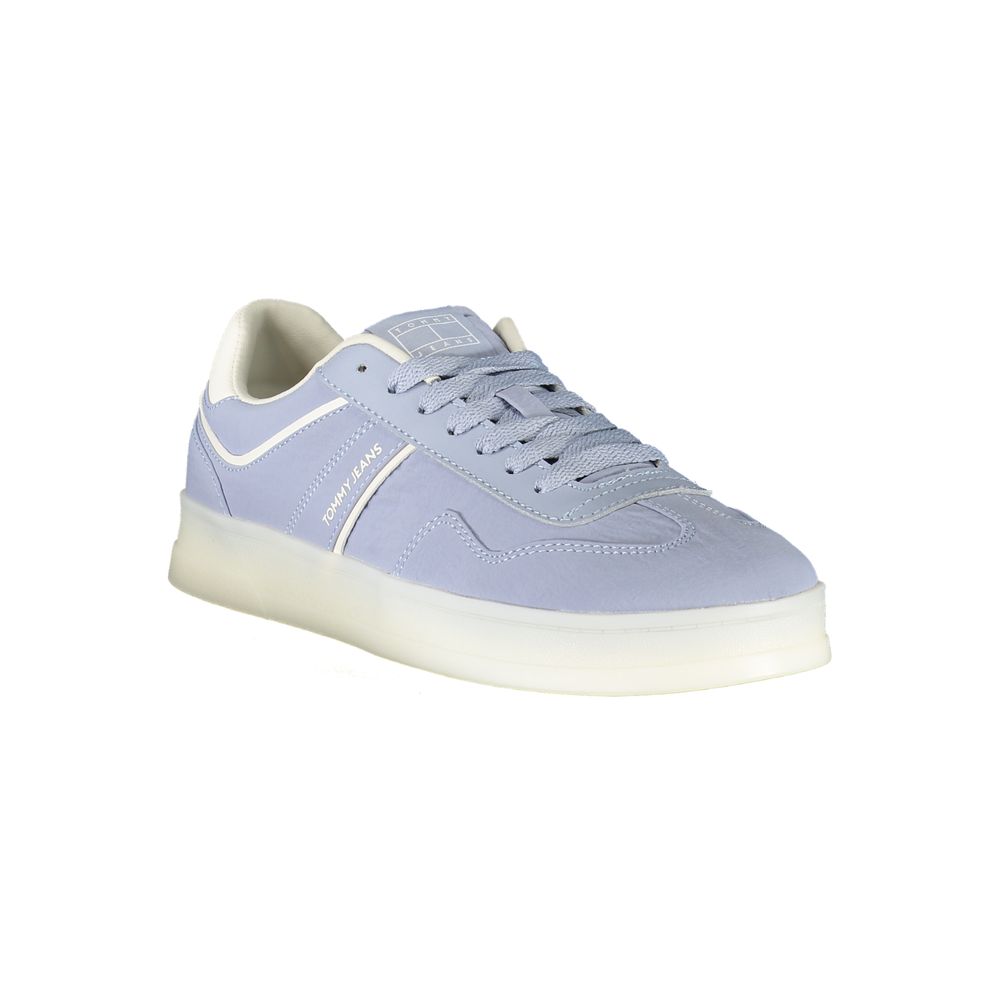 Tommy Hilfiger Blaue Leder Damen Sneaker