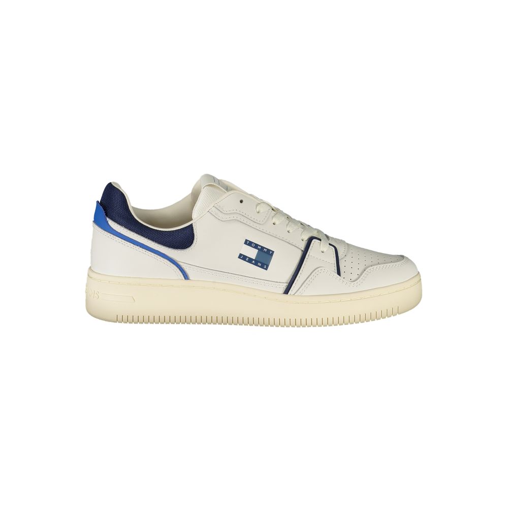 Tommy Hilfiger Weißes Leder Herren Sneaker