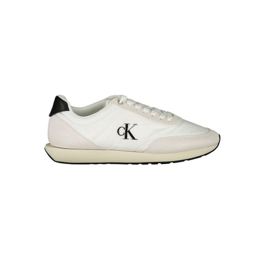 Calvin Klein Weiß Polyester Männer Sneaker