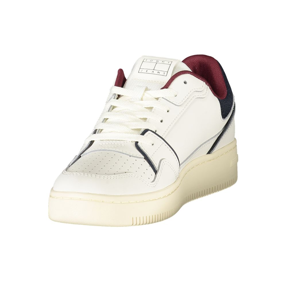 Tommy Hilfiger Weißes Leder Herren Sneaker