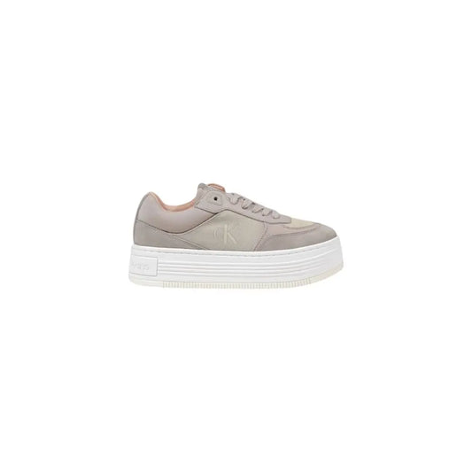 Calvin Klein Jeans Beige Sneaker aus recycelter Baumwolle Calvin Klein Jeans