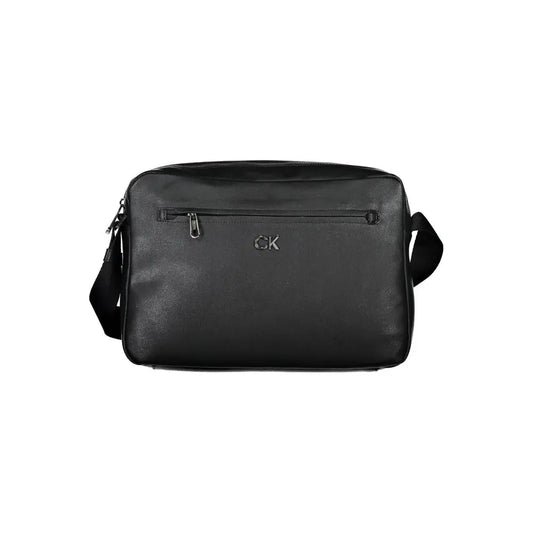 Calvin Klein Schwarze Polyester Handtasche Calvin Klein