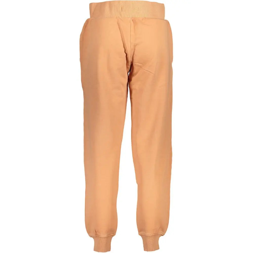 Calvin Klein Orangefarbene Baumwollhose Calvin Klein