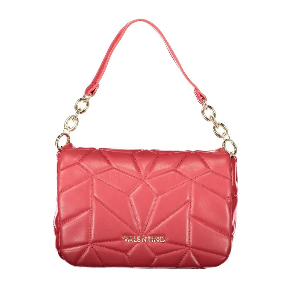 Mario Valentino Rote Polyethylen-Handtasche Mario Valentino