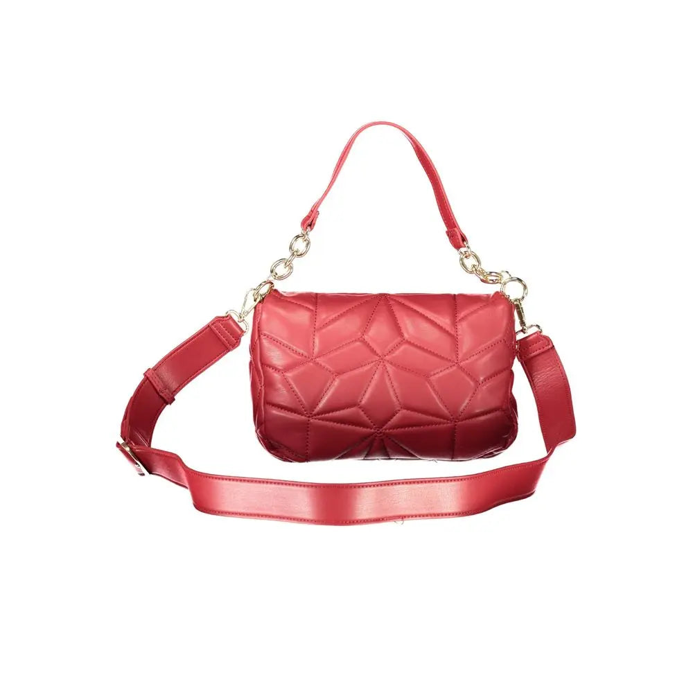Mario Valentino Rote Polyethylen-Handtasche Mario Valentino