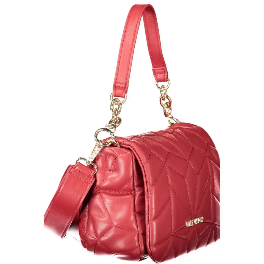 Mario Valentino Rote Polyethylen-Handtasche Mario Valentino