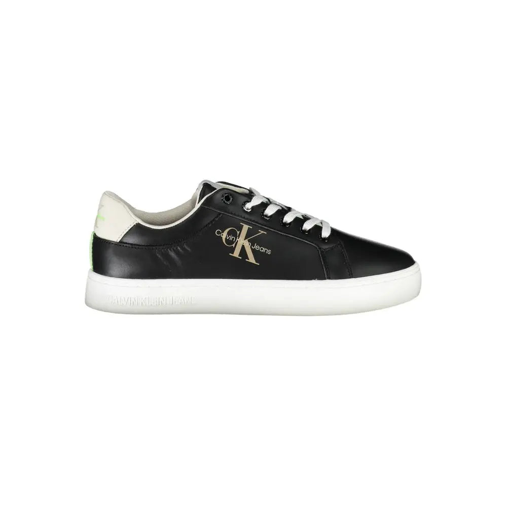 Calvin Klein Schwarzer Polyester Sneaker Calvin Klein