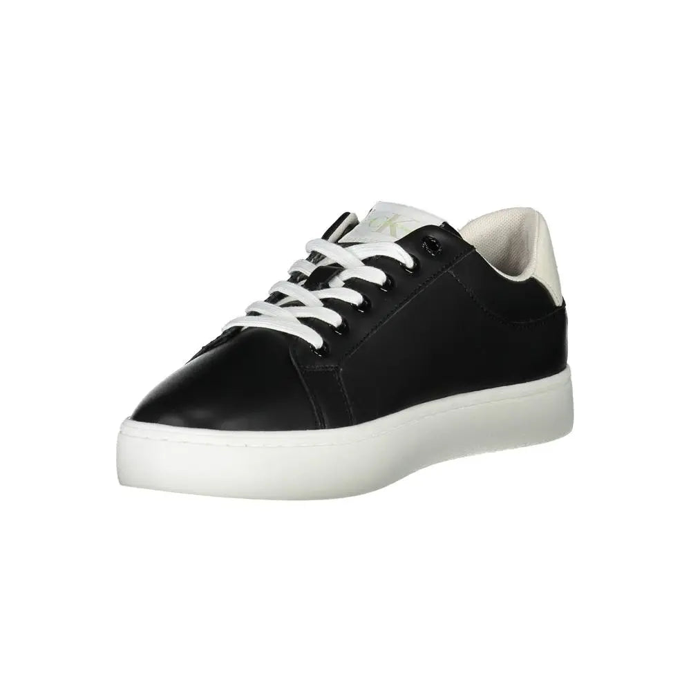 Calvin Klein Schwarzer Polyester Sneaker Calvin Klein