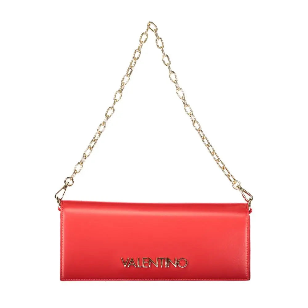 Mario Valentino Rote Polyethylen-Handtasche Mario Valentino