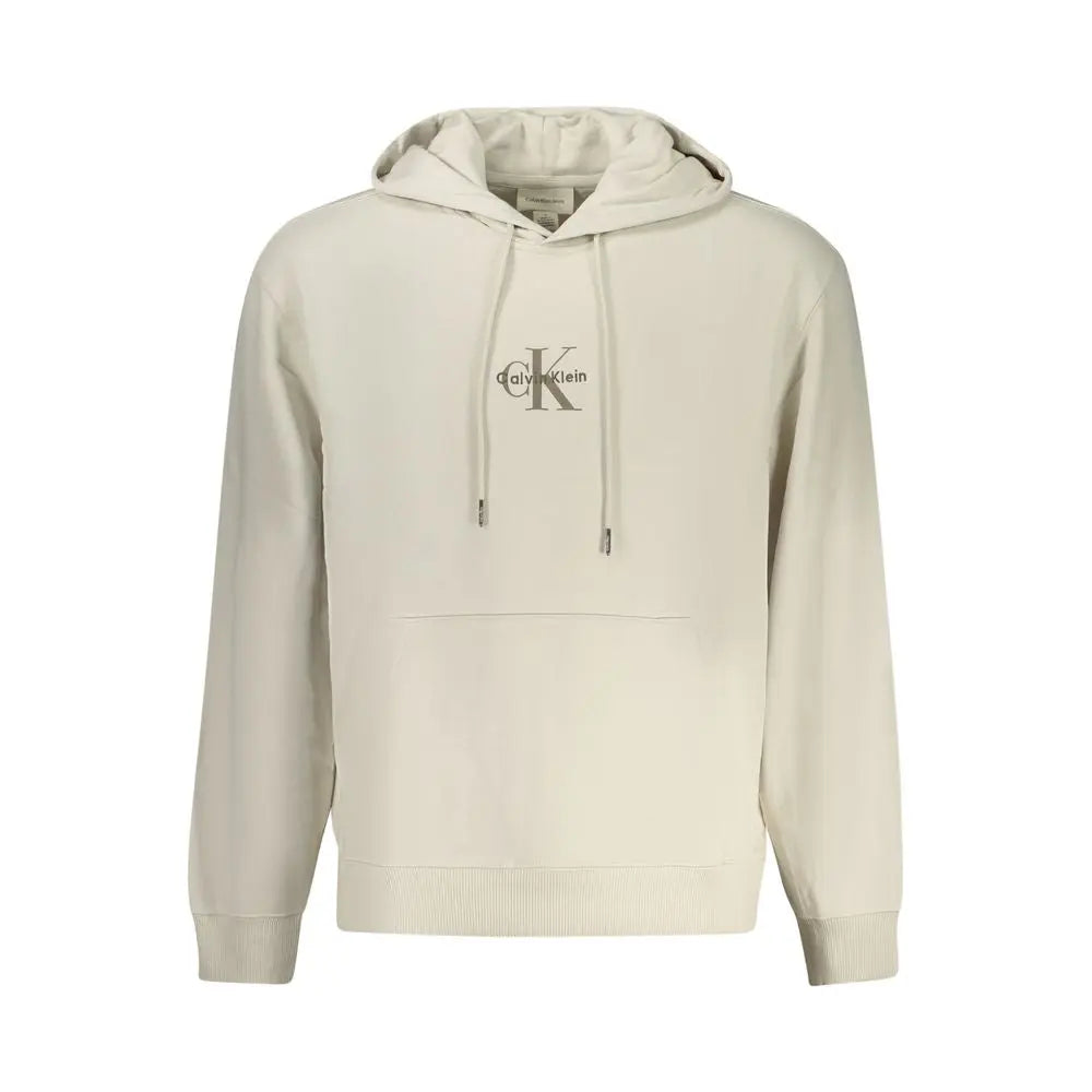 Calvin Klein Beiger Baumwoll-Sweatshirt Calvin Klein