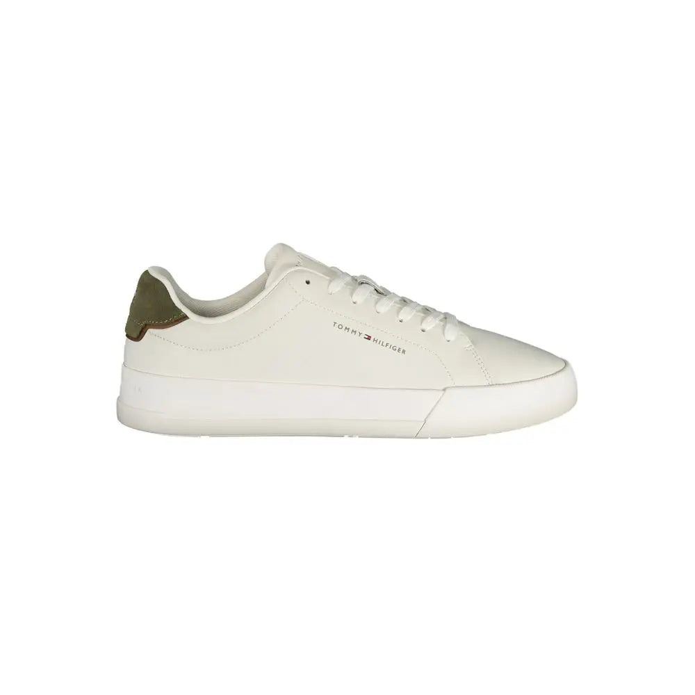 Tommy Hilfiger Weißer Polyester-Sneaker Tommy Hilfiger