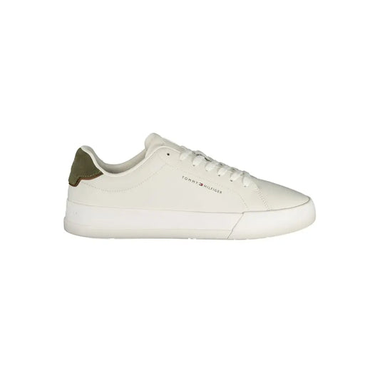 Tommy Hilfiger Weißer Polyester-Sneaker Tommy Hilfiger