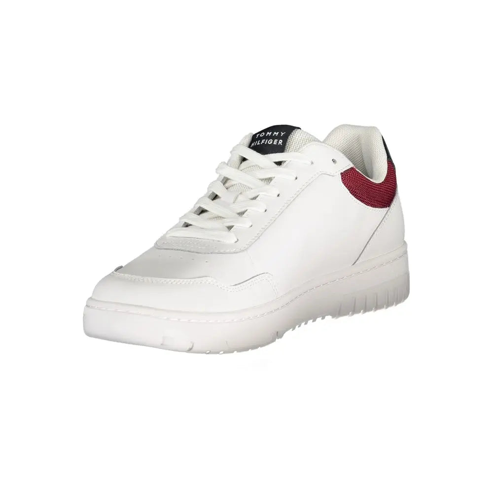 Tommy Hilfiger Weißer Sneaker aus Polyester Tommy Hilfiger