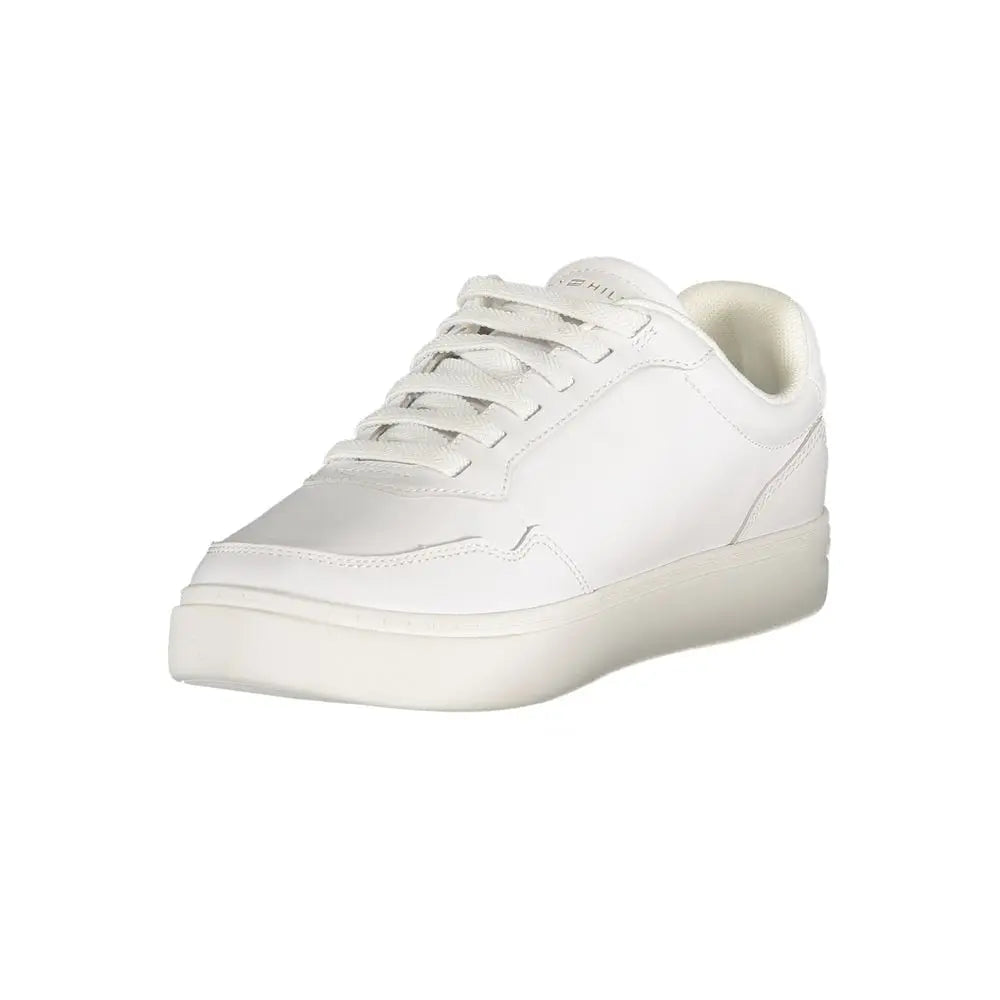 Tommy Hilfiger Weißer Polyester-Sneaker Tommy Hilfiger
