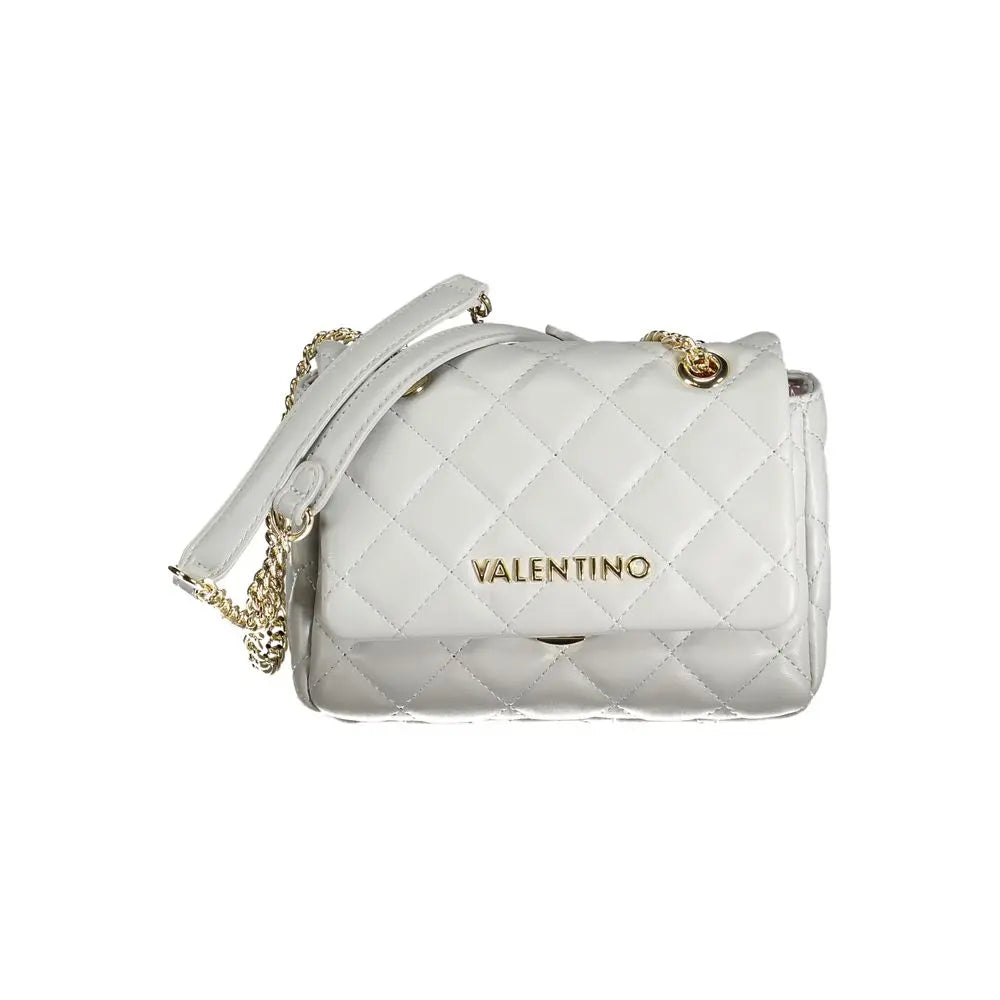 Mario Valentino Grau-Polyethylen-Handtasche Mario Valentino