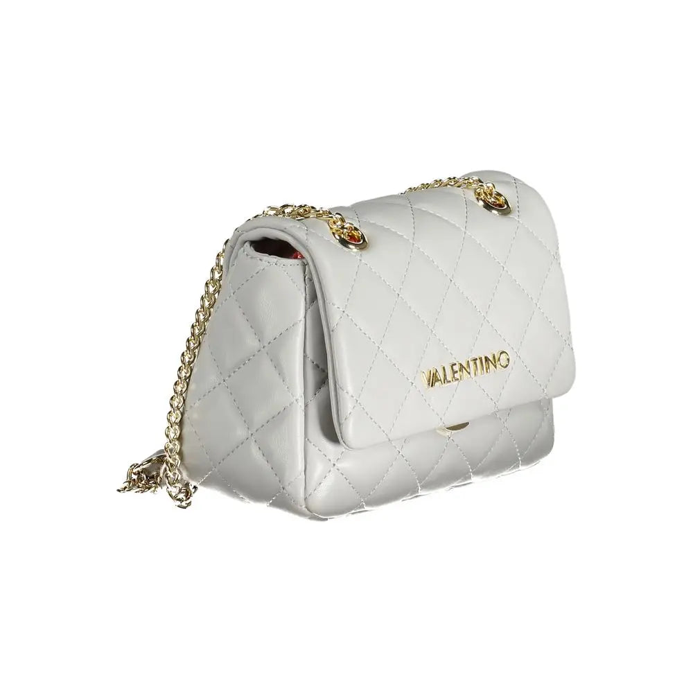 Mario Valentino Grau-Polyethylen-Handtasche Mario Valentino