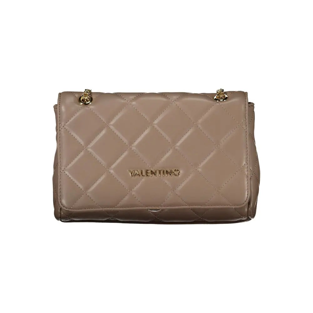 Mario Valentino Braune Polyethylen-Handtasche Mario Valentino