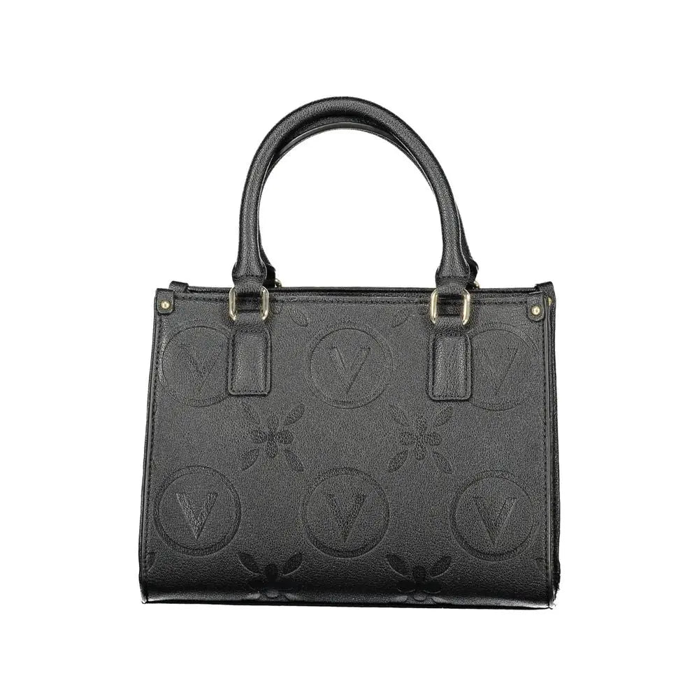 Mario Valentino Schwarze Polyethylen-Handtasche Mario Valentino