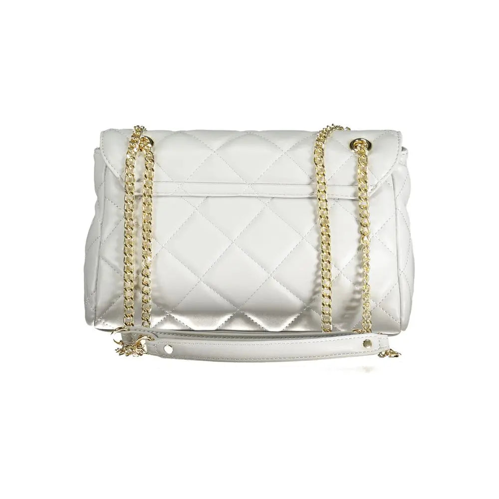 Mario Valentino Grau-Polyethylen-Handtasche Mario Valentino