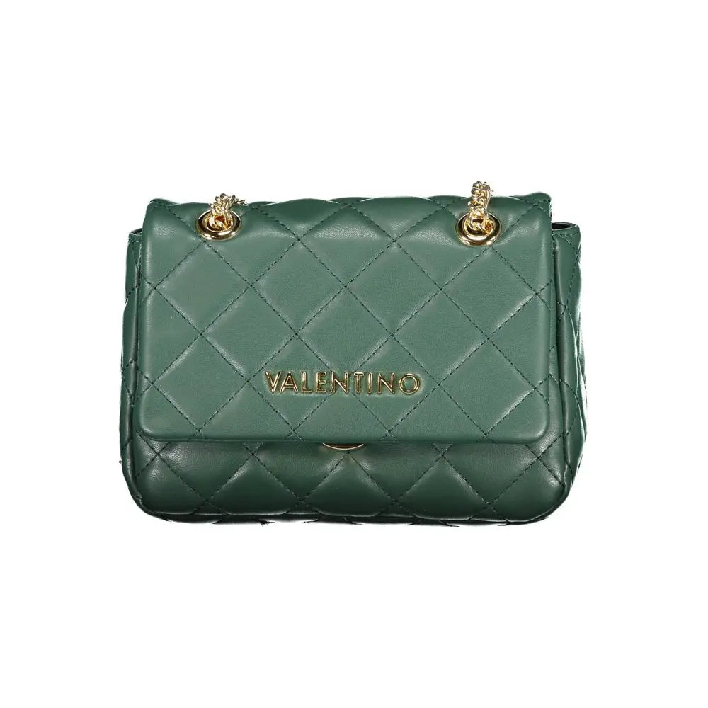 Mario Valentino Grüne Polyethylen-Handtasche Mario Valentino