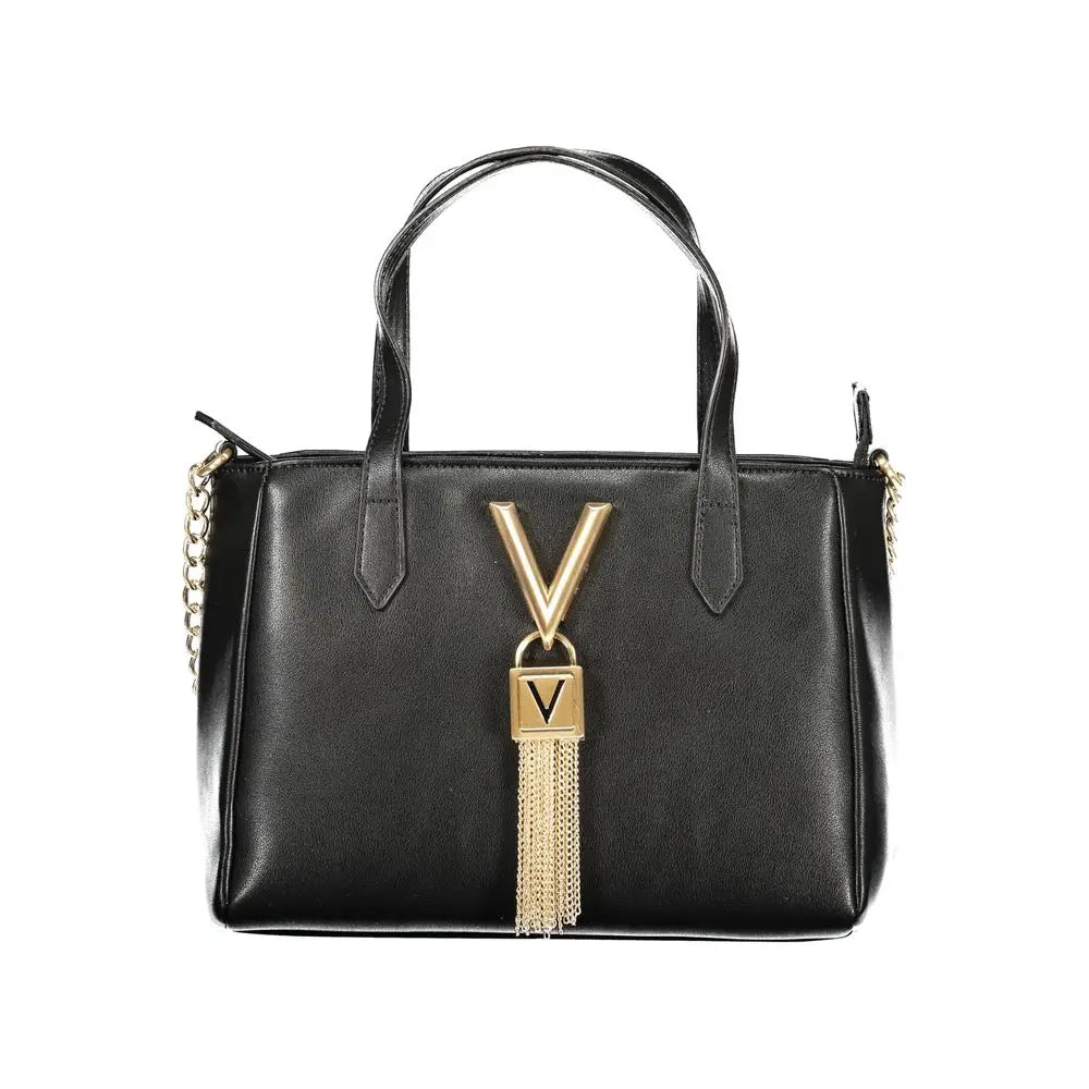 Mario Valentino Handtasche aus schwarzem Polyethylen Mario Valentino