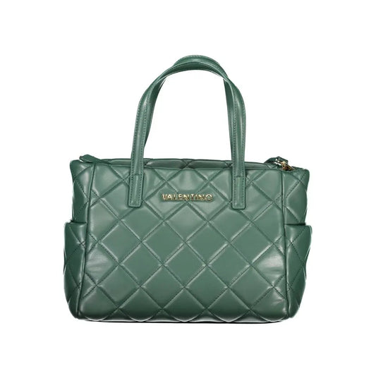 Mario Valentino Grüne Polyethylen-Handtasche Mario Valentino