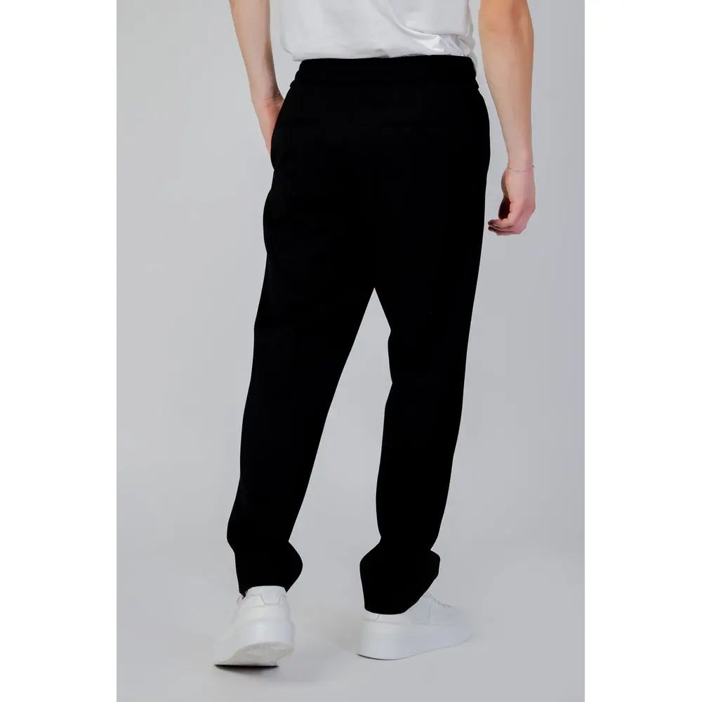 Hugo Boss Schwarze Polyester-Freizeithose Hugo Boss