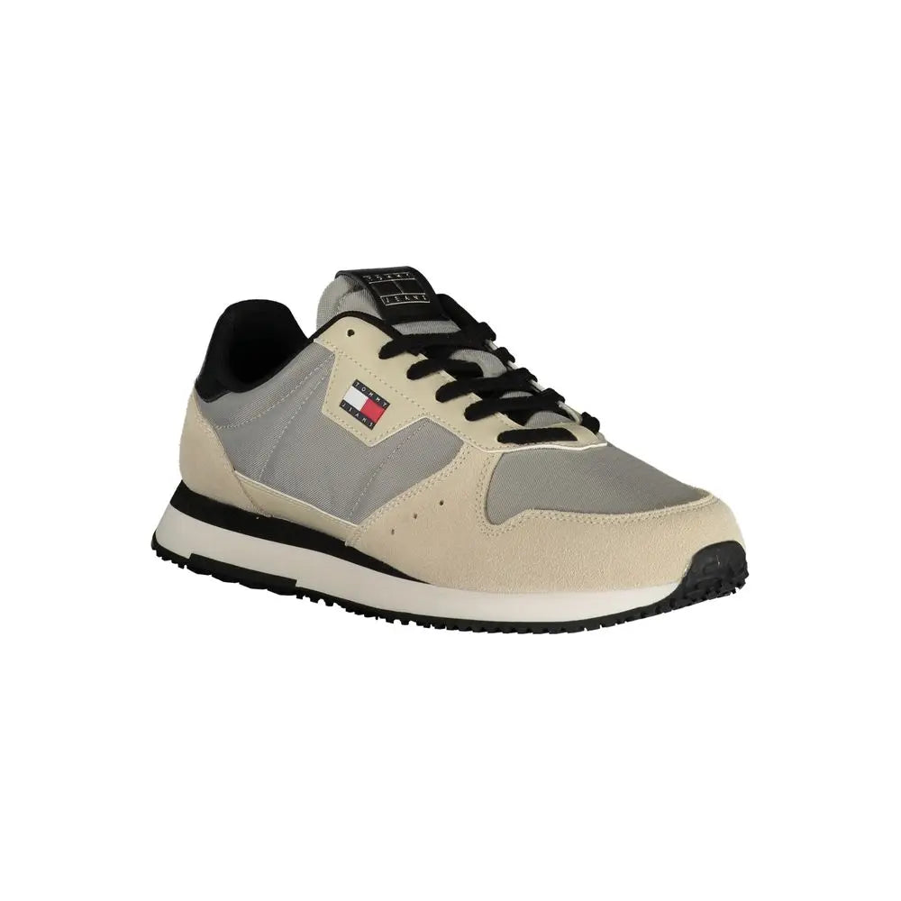 Tommy Hilfiger Grauer Polyester-Sneaker Tommy Hilfiger
