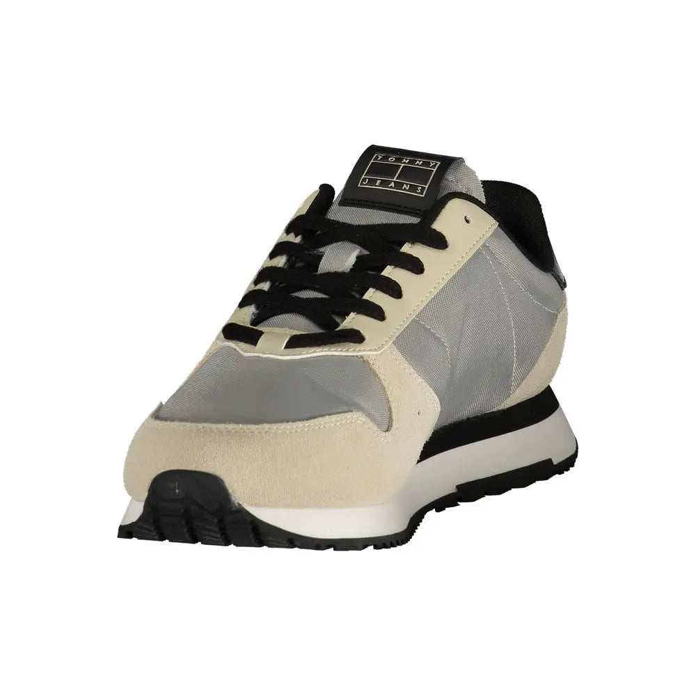 Tommy Hilfiger Grauer Polyester-Sneaker Tommy Hilfiger