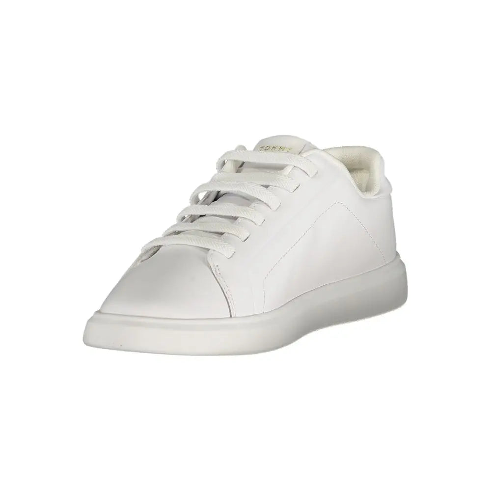 Tommy Hilfiger Weißer Polyester-Sneaker Tommy Hilfiger