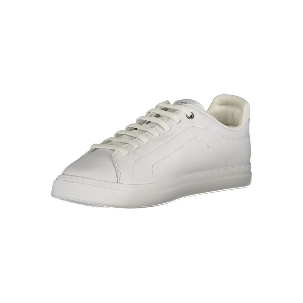 Tommy Hilfiger Weißer Polyester-Sneaker