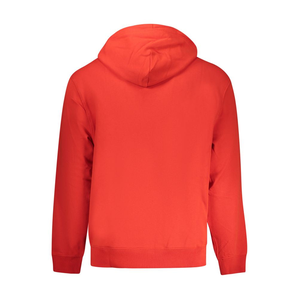 Calvin Klein Baumwoll-Sweatshirt in Rot