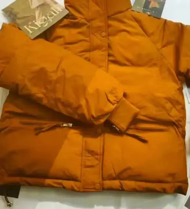 Stand Collar Thicken Bread Women Coat Tops for Winter RUZARO