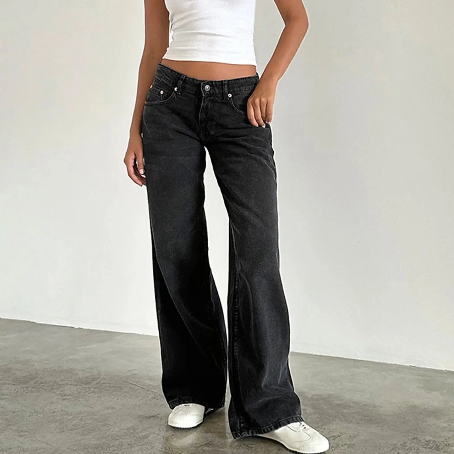 Baggy-Jeans für Damen, RUZARO