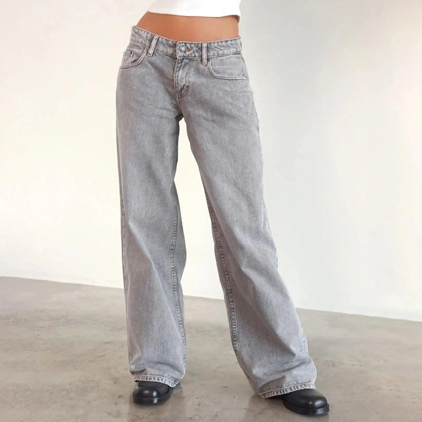 Baggy-Jeans für Damen, RUZARO