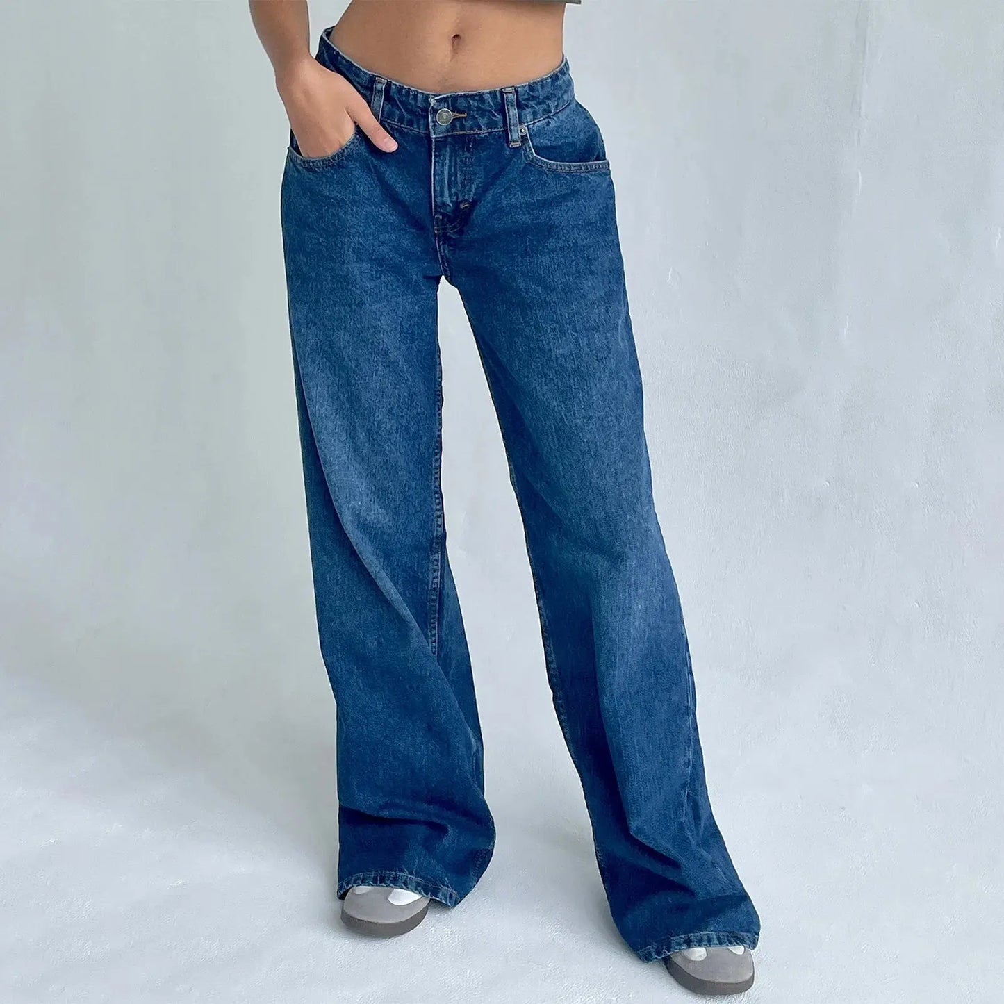 Baggy-Jeans für Damen, RUZARO