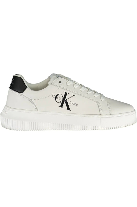 CALVIN KLEIN WHITE WOMEN'S SPORTS SHOES CALVIN KLEIN