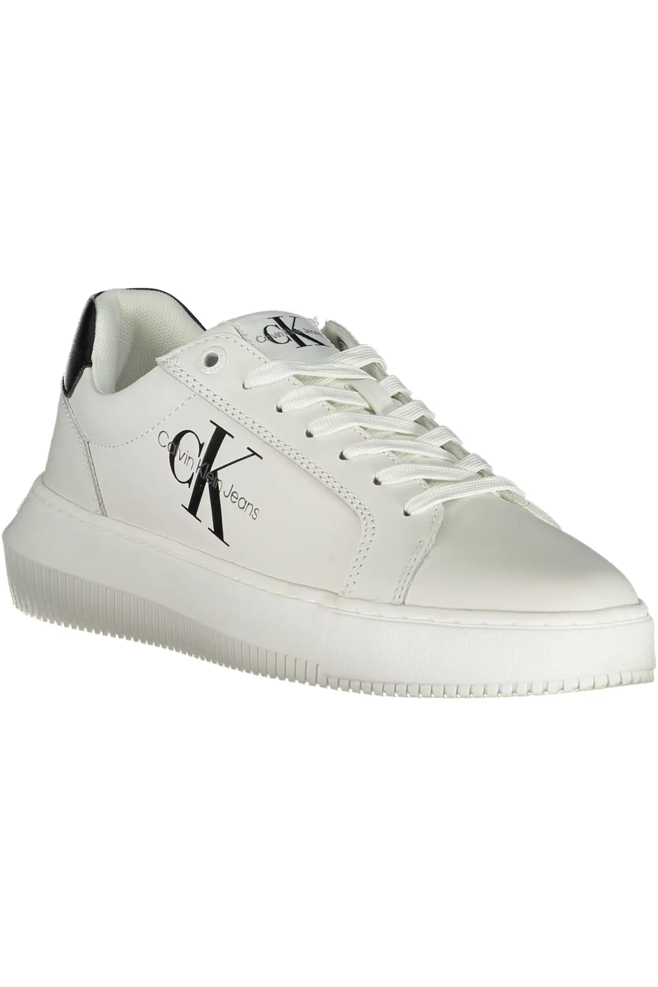 CALVIN KLEIN WHITE WOMEN'S SPORTS SHOES CALVIN KLEIN