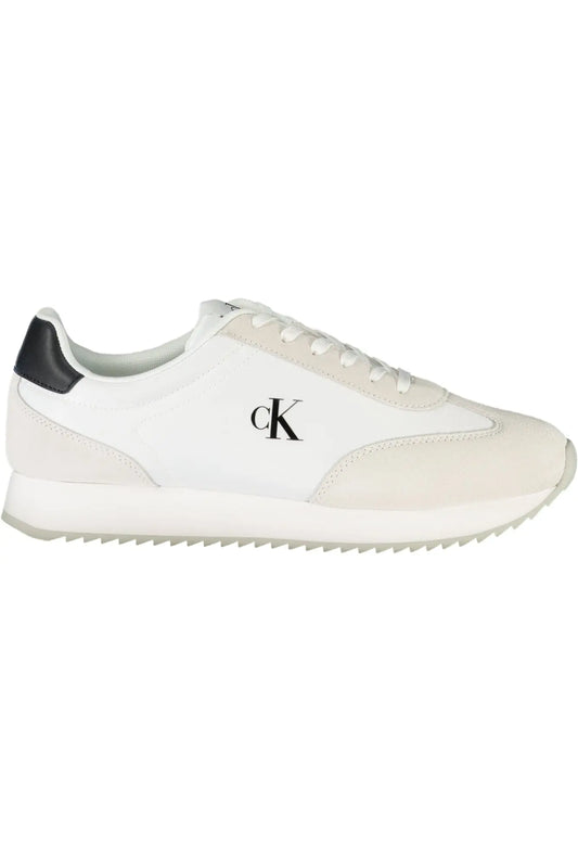 CALVIN KLEIN MEN'S SPORTS SHOES WHITE