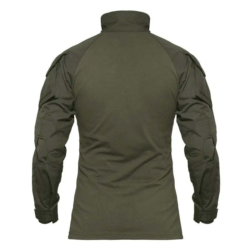 Combat Shirt Men Long Sleeve Military Style Tactical T-shirts US Army Multicam Airsoft Special SWAT t shirts for Man-2