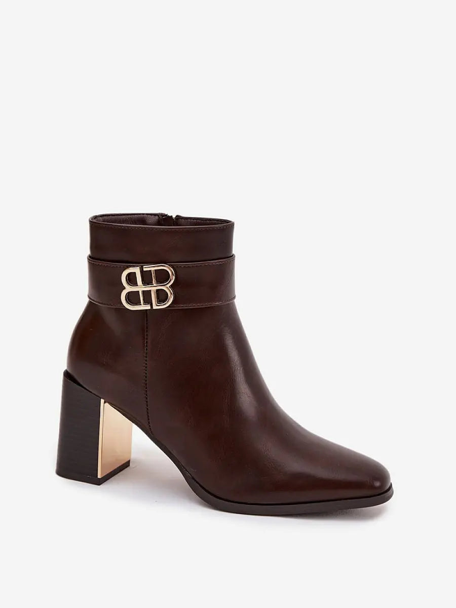 Heel boots model 220693 Step in style-1