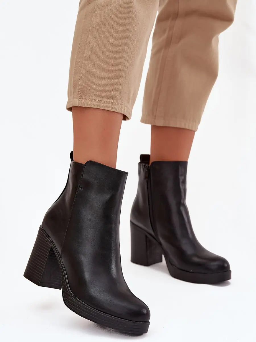 Heel boots model 220709 Step in style-0