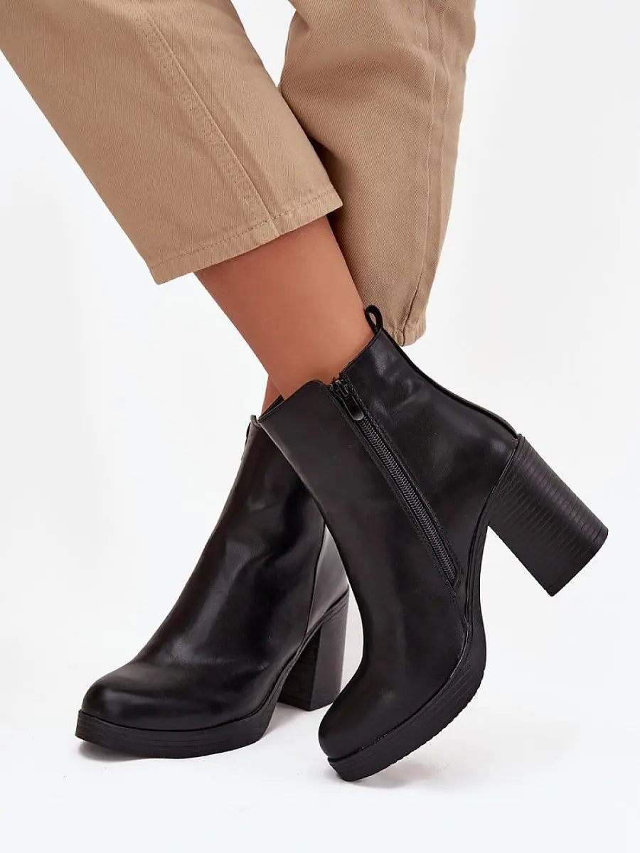 Heel boots model 220709 Step in style-2