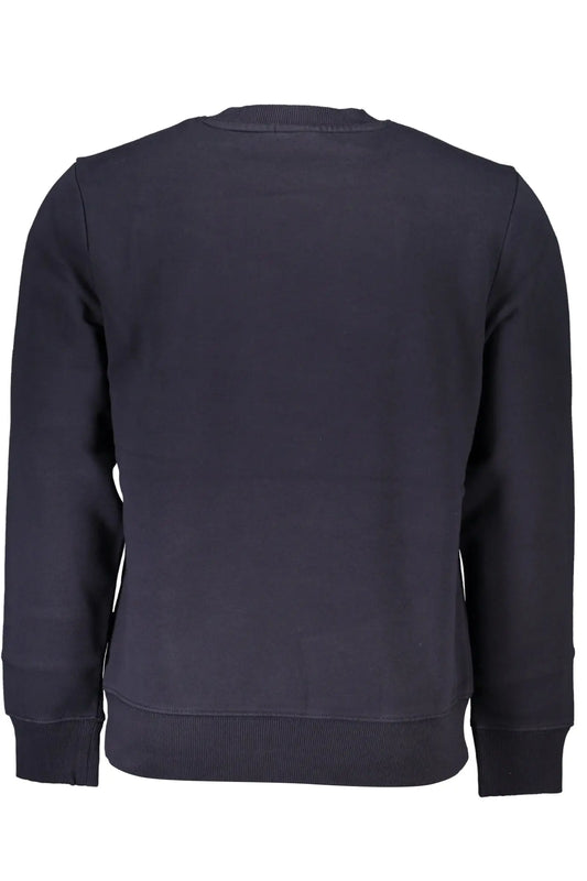 NAPAPIJRI MEN'S BLUE ZIPLESS SWEATSHIRT NAPAPIJRI
